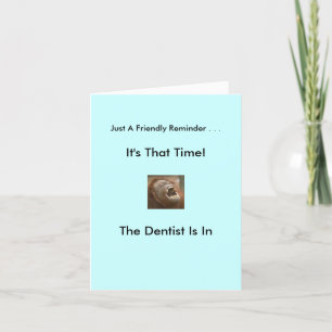 Invitation Le Dentiste Est Dans
