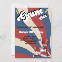 le drapeau américain de cricket jeu sur joueur ann