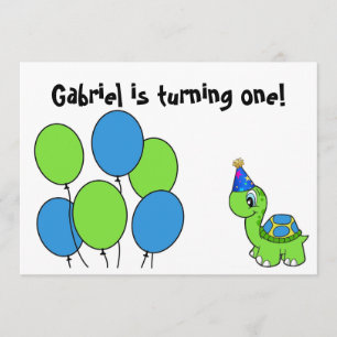 Invitation Le ęr anniversaire de Gabriel