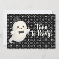 Le fantôme de dessin animé de Suave Halloween