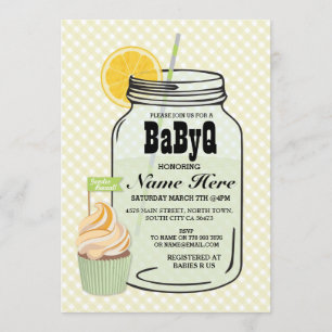 Invitation Le genre de BaByQ indiquent l'invitation de menthe