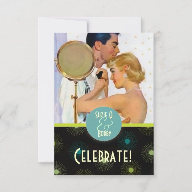 Invitation Le Kitsch Bitsch : Célébration (Devant)