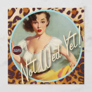 Invitation Le kitsch Bitsch : Ne pas épouser encore !