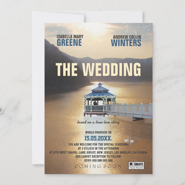 Invitation Le Mariage (Devant)