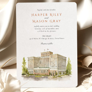 Invitation LE Mariage DRAKE Chicago
