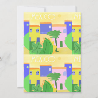 Invitation Le Mexique
