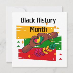 Invitation Le Mois de l'histoire des Noirs célèbre la montée