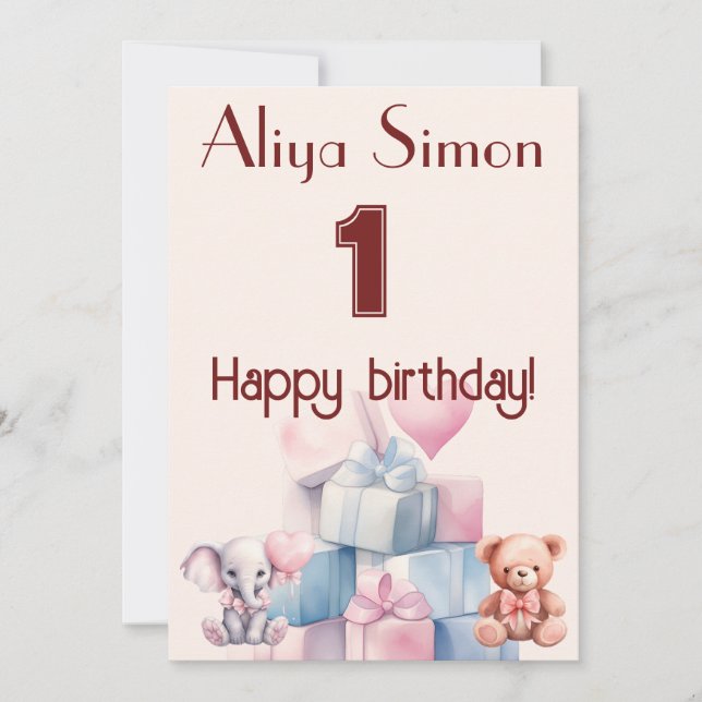 Invitation Le Moment Tant Attendu (Devant)