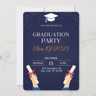 Invitation Le projet final : Parti de l'obtention du diplôme