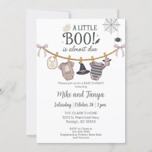 Invitation Le sexe de la ligne de vêtements pour bébé d'Hallo