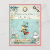 Le Sip fou de chapelier et voient le baby shower