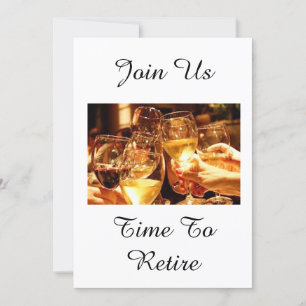 INVITATION "LE TEMPS DE RETRAITER" FÊTE DU PARTI DE RETRAITE