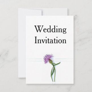 Invitation Le traditionnel écossais et le celtique Mariage ch
