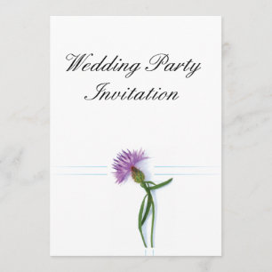 Invitation Le traditionnel écossais et le celtique Mariage ch