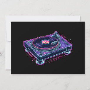 Invitation Lecteur Vintage Audio LP Vinyl Record