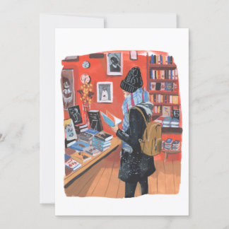 Invitation Lecture hivernale dans la librairie NYC