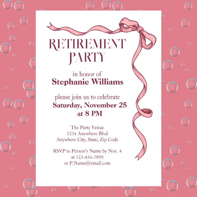 Invitation L'élégante fête de la vache rose des femmes (Créateur téléchargé)