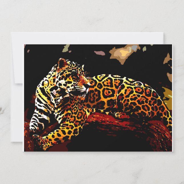 Invitation Leopard (Devant)