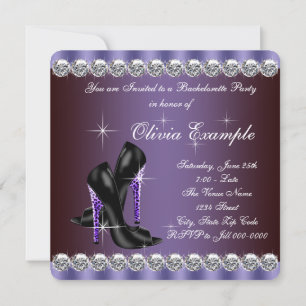 Invitation Léopard Bachelorette