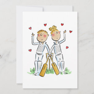 Invitation Les amateurs de cricket