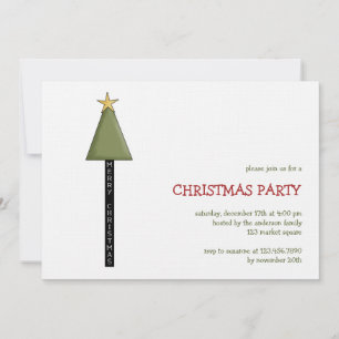 Invitation Les anges de Noël ・ Joyeux Noël