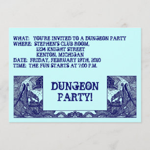 INVITATION LES DRAGONS BLEUS DE LA MARINE DANS LES DUNGEONS ~