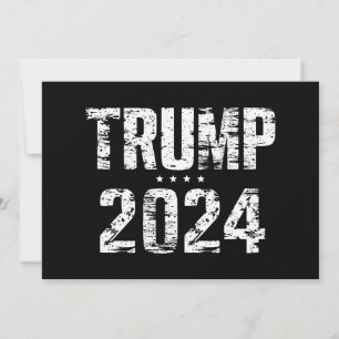Invitation Les élections gardent l'Amérique grand Trump 2024
