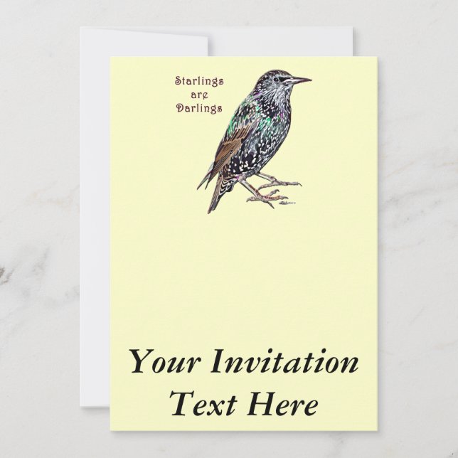 Invitation Les Éternelles sont des ténèbres (Devant)