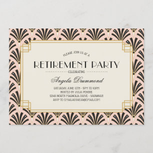 Invitation Les fans de l'Art déco font la fête de la retraite