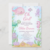 Les filles de baleines roses sous le Baby shower m