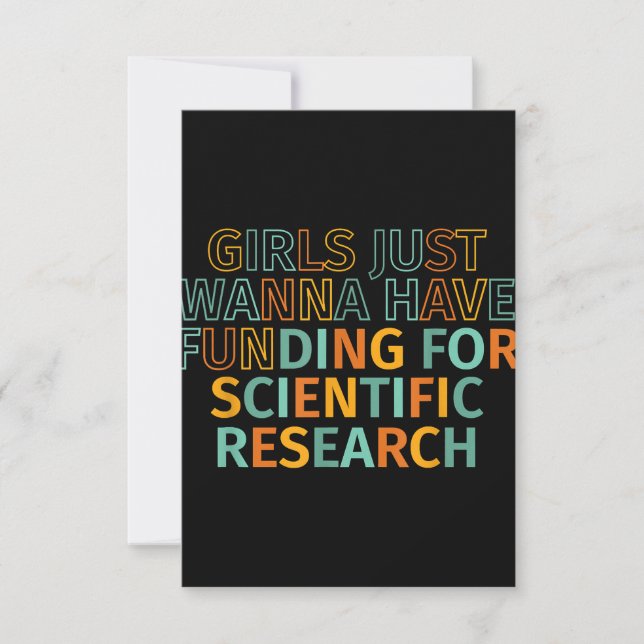 Invitation Les Filles Voulaient Juste Avoir Un Financement Po (Devant)