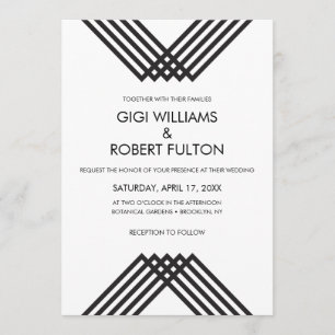 Invitation Les Grandes Lignes De Luxe