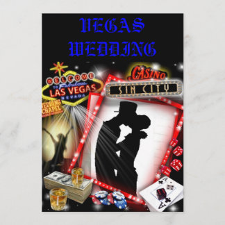 Invitation Les mariages de Las Vegas