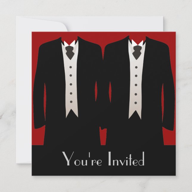 Invitation Les mariés (Devant)