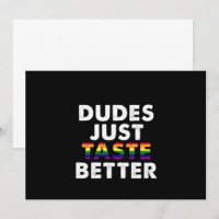 Les mecs ont juste meilleur goût Idée cadeau Fiert