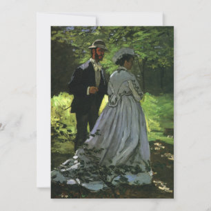 Invitation Les Promenades, alias Les Poussettes par Claude Mo