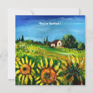 INVITATION LES SOUFFRANCES ET LA CAMPAGNE EN TOSCANE,