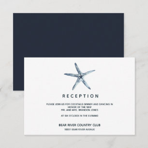 Invitation L'étoile bleue   Salle De Réception De Mariage