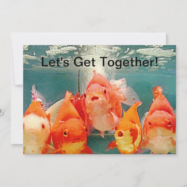 INVITATION - LETS GET TOGETHER CUSTOMIZE BY ARA (Front)