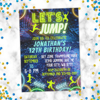 Let's Jump Bounce Neon Trampoline Park Anniversair