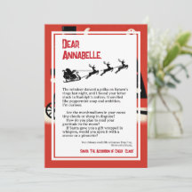 Lettre absurdiste dadaïste de la part du Père Noël