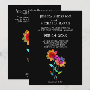 Invitation 🌈 LGBTQ Envolée Ensemble Pétales & Fierté
