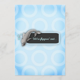 Invitation LGC| Flippin' Out Twins Baby shower