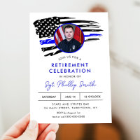 LIBERTÉ Police Parti de retraite militaire Photo