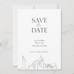 Invitation Lieu de rendez-vous - New York City