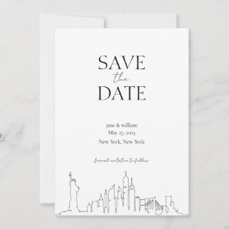 Invitation Lieu de rendez-vous - New York City