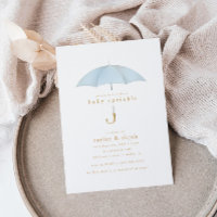 Light Blue Boy Baby Sprinkel Shower Event |