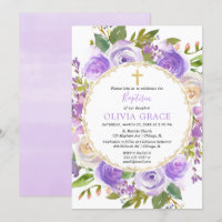 Lilas pourpre floral de lavande de fille de