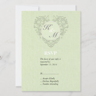 Invitation Lime HeartyChic
