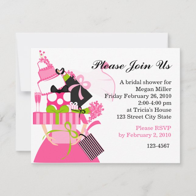 Invitation L'Impossible pile Mariage (Devant)